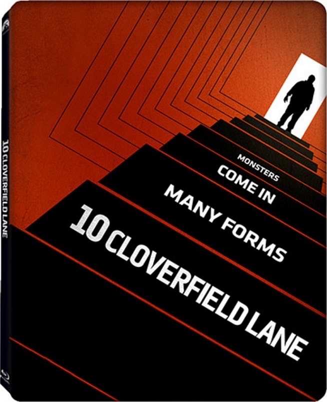 10 Cloverfield Lane (2016) (SteelBook) (Best Buy Exclusive)/Mary Elizabeth Winstead, John Goodman, and John Gallagher Jr.@PG-13@Blu-ray + DVD