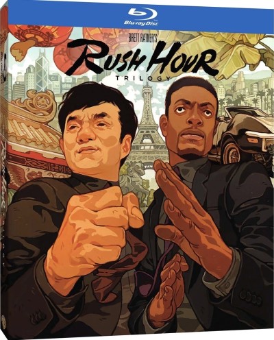 Rush Hour Trilogy (1998-2007)/Jackie Chan, Chris Tucker, and Phillip Baker Hall@PG-13@Blu-ray