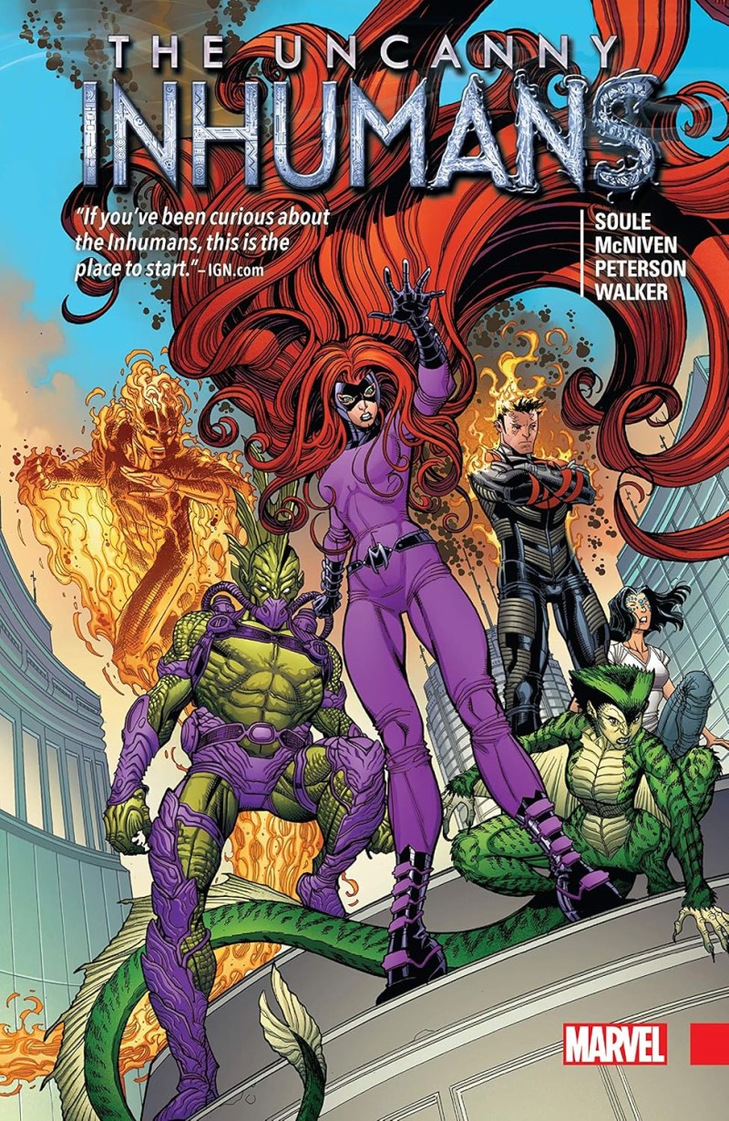 The Uncanny Inhumans (2015) Vol.1/Charles Soule, Steve McNiven, and Brandon Peterson
