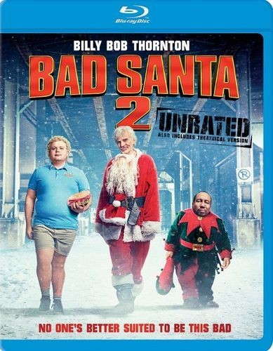 Bad Santa 2 (2016) (Unrated Edition)/Billy Bob Thornton, Kathy Bates, and Tony Cox@Not Rated@Blu-ray