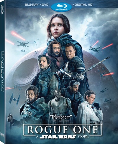 Rogue One: A Star Wars Story (2016)/Felicity Jones, Diego Luna, and Ben Mendelsohn@PG-13@Blu-ray + DVD