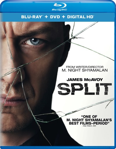 Split (2016)/James McAvoy, Anya Taylor-Joy, and Betty Buckley@PG-13@Blu-ray + DVD