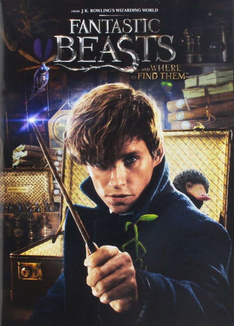 Fantastic Beasts and Where to Find Them (2016)/Eddie Redmayne, Katherine Waterson, and Dan Fogler@PG-13@DVD