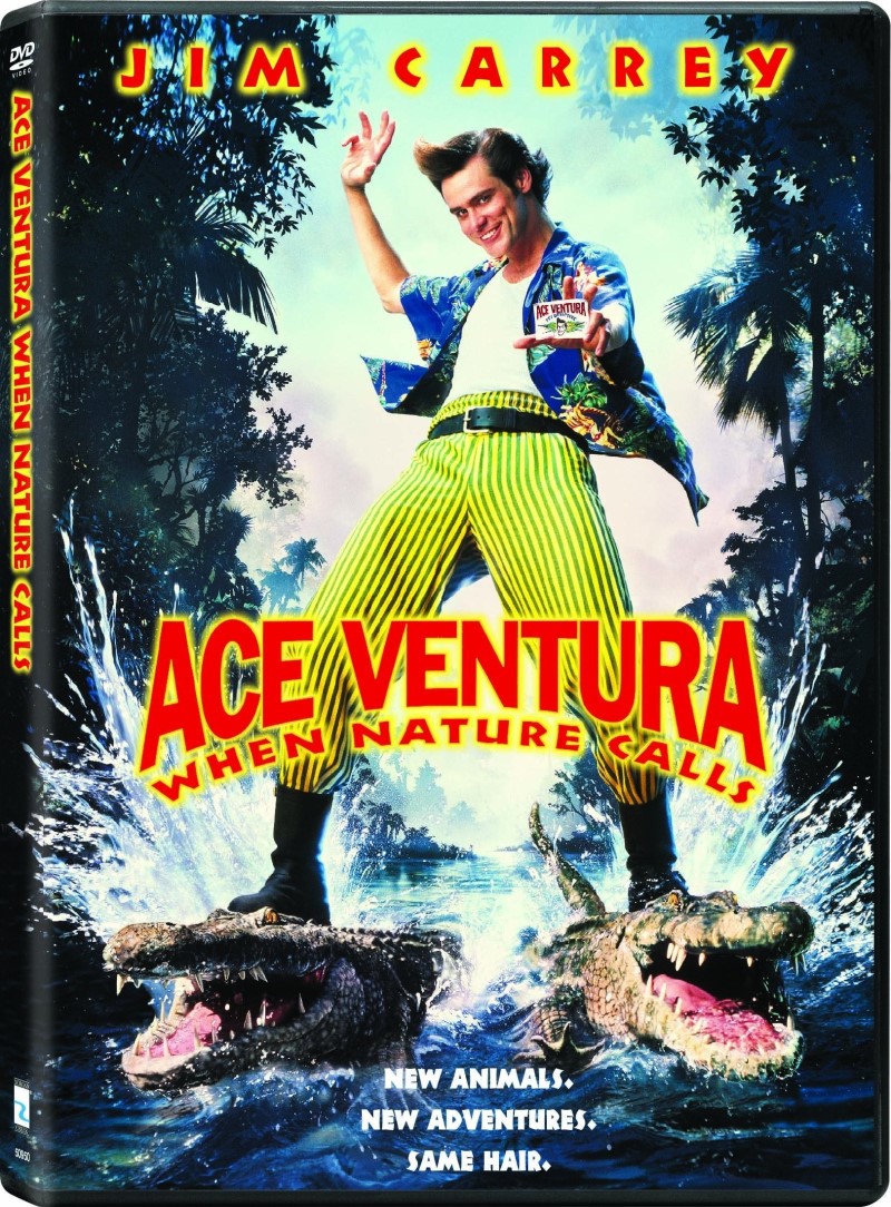 Ace Ventura: When Nature Calls (1995) (2017 Re-issue)/Jim CCarrey, Ian McNeice, and Simon Callow@PG-13@DVD