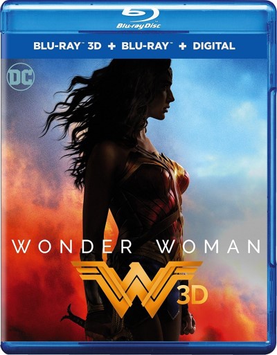 Wonder Woman (2017)/Gal Gadot, Chris Pine, and Robin Wright@PG-13@Blu-ray 3D + Blu-ray