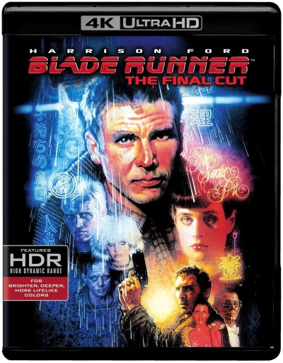 Blade Runner (1982) (The Final Cut)/Harrison Ford, Rutger Hauer, and Sean Young@R@4K Ultra HD + Blu-ray