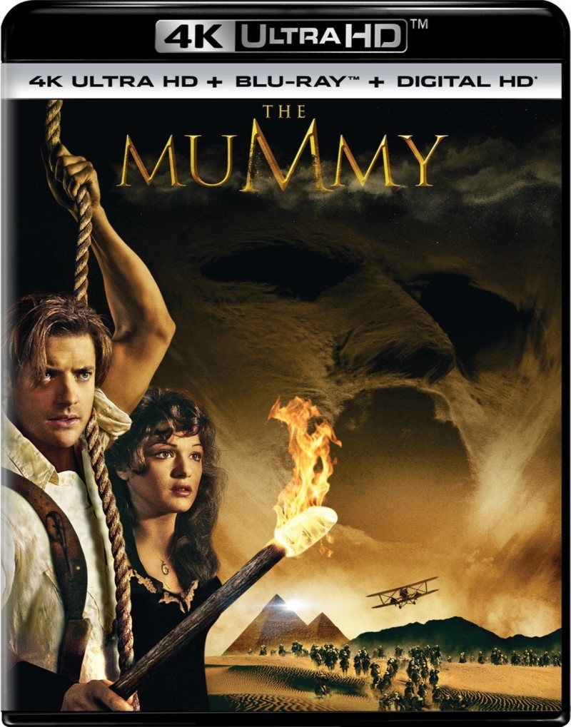 The Mummy (1999)/Brendan Fraser, Rachel Weisz, and John Hannah@PG-13@4K Ultra HD