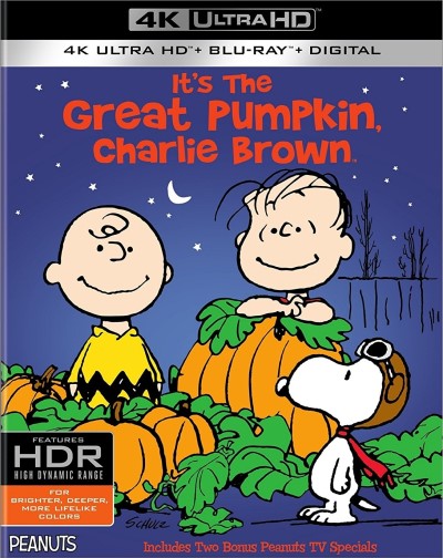 Peanuts: It's the Great Pumpkin, Charlie Brown (1966)/Peter Robbins, Chris Shea, and Sally Dryer@TV-G@4K Ultra HD + Blu-ray