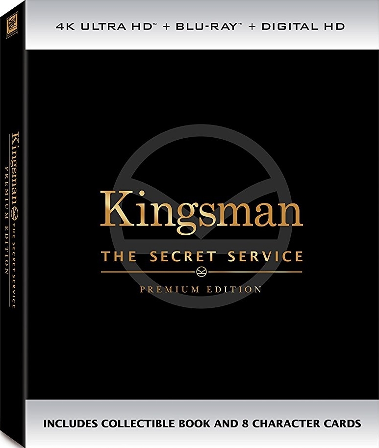 Kingsman: The Secret Service (2014) (Premium Edition)/Colin Firth, Samuel L. Jackson, and Michael Caine@R@4K Ultra HD + Blu-ray