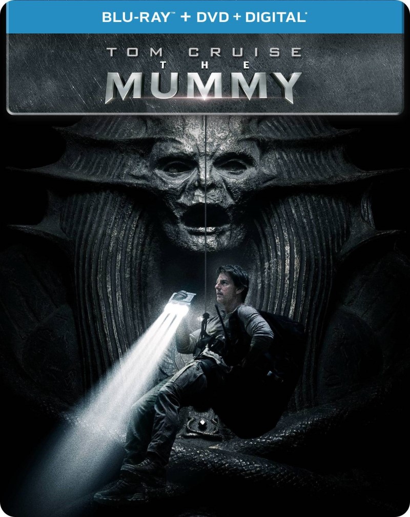 The Mummy (2017) (SteelBook) (Target Exclusive)/Tom Cruise, Annabell Wallis, and Sofia Boutella@PG-13@Blu-ray + DVD