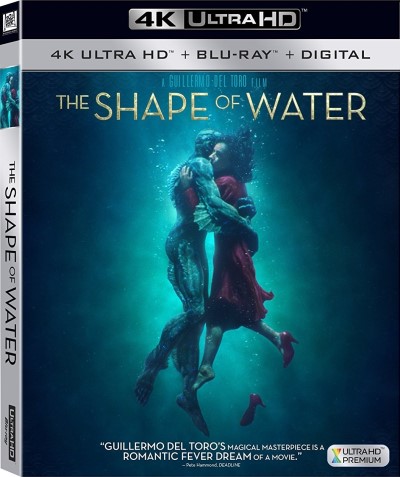 The Shape of Water (2017)/Sally Hawkins, Doug Jones, and Michael Shannon@R@4K Ultra HD + Blu-ray