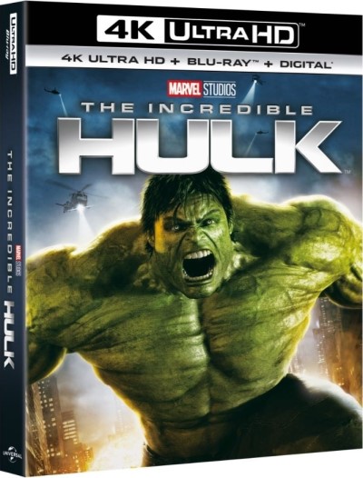 The Incredible Hulk (2008)/Edward Norton, Liv Tyler, and Tim Roth@PG-13@4K Ultra HD + Blu-ray