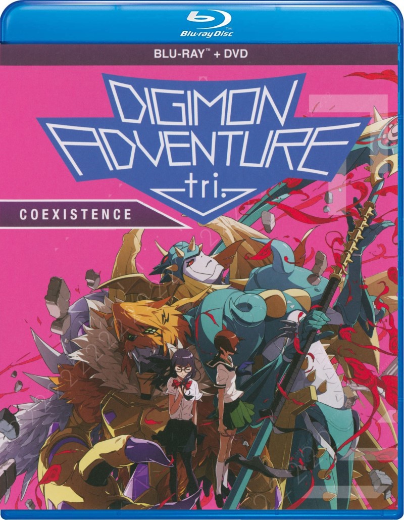 Digimon Adventure tri.: Coexistence (2017)/Natsuki Hanae, Yoshimasa Hosoya, and Suzuko Mimori@Not Rated@Blu-ray + DVD