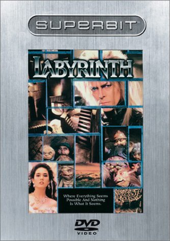 Jim Henson's Labyrinth (1986) (Superbit Collection)/David Bowie, Jennifer Connelly, and Toby Froud@PG@DVD