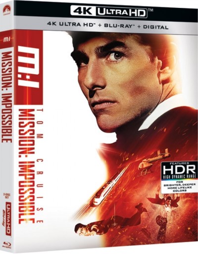 Mission: Impossible (1996)/Tom Cruise, Jon Voight, and Henry Czerny@PG-13@4K Ultra HD + Blu-ray