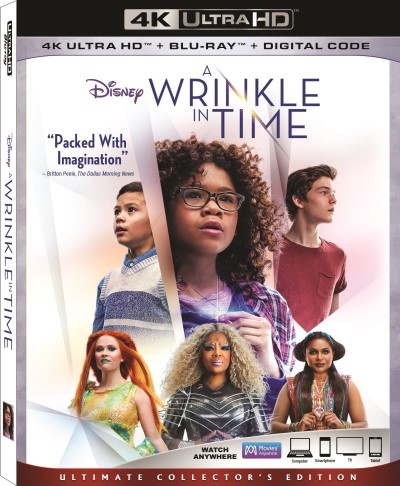 A Wrinkle in Time (2018)/Storm Reid, Oprah Winfrey, and Reese Witherspoon@PG@4K Ultra HD + Blu-ray