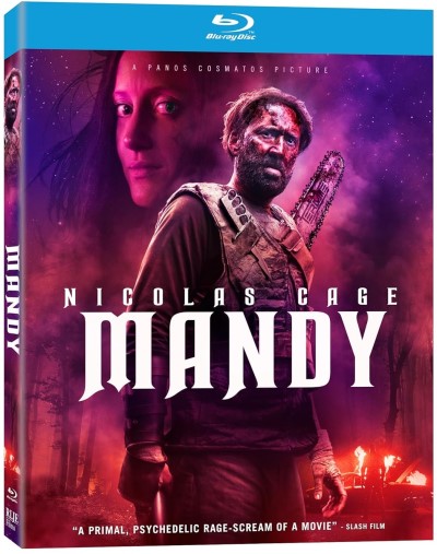 Mandy (2018)/Nicolas Cage, Andrea Riseborough, and Linus Roache@Not Rated@Blu-ray