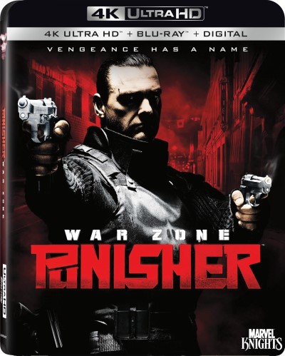 Punisher: War Zone (2008)/Ray Stevenson, Dominic West, and Julie Benz@R@4K Ultra HD + Blu-ray