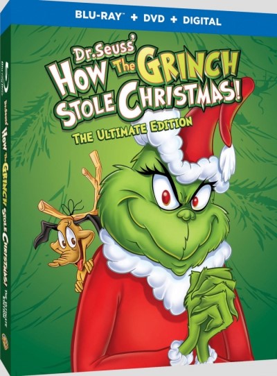 Dr. Seuss' How the Grinch Stole Christmas! (1966) (Ultimate Edition)/Boris Karloff, June Foray, and Thurl Ravenscroft@TV-G@Blu-ray + DVD