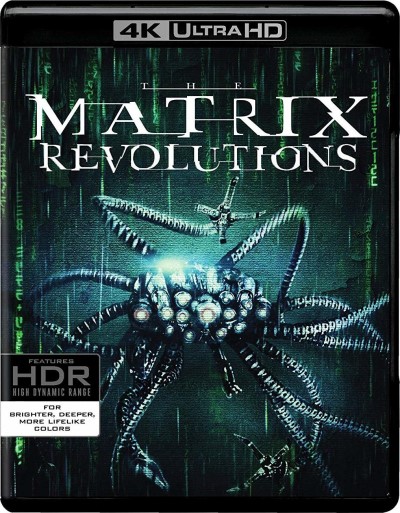The Matrix Revolutions (2003)/Keanu Reeves, Laurence Fishburne, and Carrie-Anne Moss@R@4K Ultra HD + Blu-ray