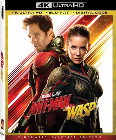 Ant-Man and the Wasp (2018)/Paul Rudd, Evangeline Lilly, and Michael Peña@PG-13@4K Ultra HD + Blu-ray