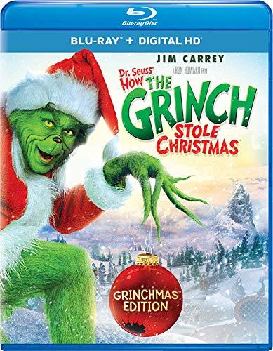 Dr. Seuss' How the Grinch Stole Christmas (2000) (Grinchmas Edition) (2018 Re-issue)/Jim Carrey, Taylor Momsen, and Jeffrey Tambor@PG@Blu-ray
