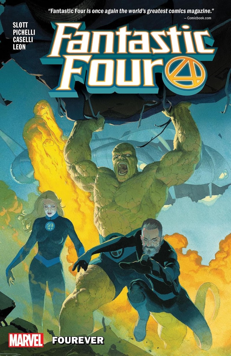 Fantastic Four (2018) Vol.1: Fourever/Dan Slott, Sara Pichelli, and Stefano Caselli@Marvel Comics@Trade Paperback