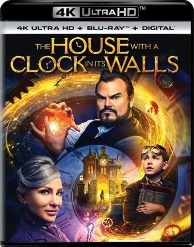 The House with a Clock in Its Walls (2018)/Jack Black, Cate Blanchett, and Owen Vaccaro@PG@4K Ultra HD + Blu-ray