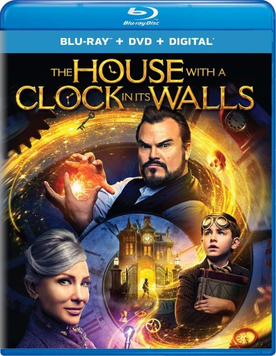 The House with a Clock in Its Walls (2018)/Jack Black, Cate Blanchett, and Owen Vaccaro@PG@Blu-ray + DVD