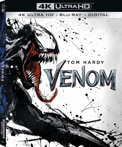 Venom (2018)/Tom Hardy, Michelle Williams, and Riz Ahmed@PG-13@4K Ultra HD + Blu-ray