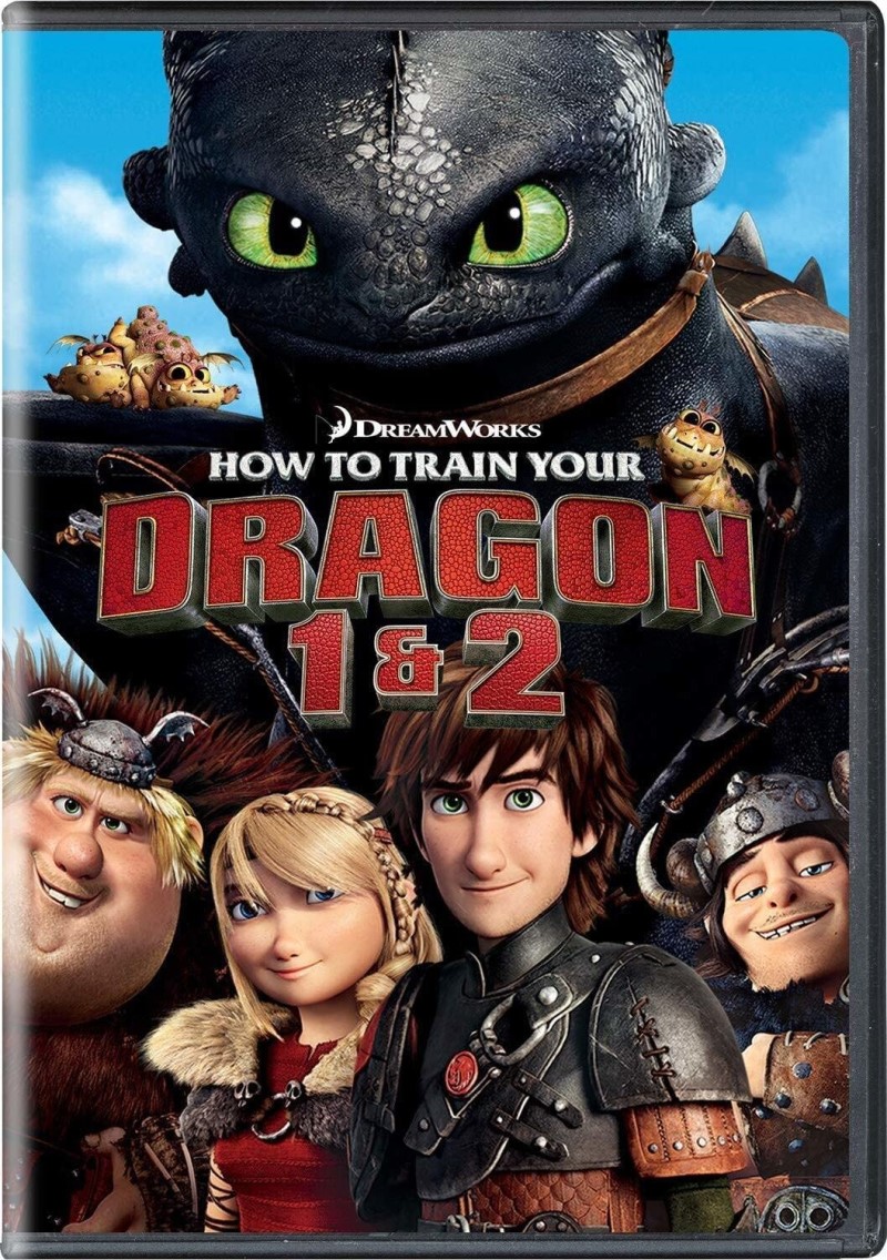 How To Train Your Dragon 1 & 2 (2010-2014)/Jay Baruchel, Gerard Butler, and Craig Ferguson@PG@DVD