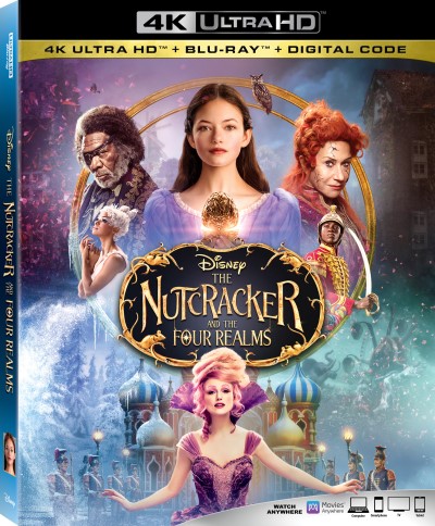 The Nutcracker and the Four Realms/Keira Knightey, Mackenzie Foy, and Misty Copeland@PG@4K Ultra HD/Blu-ray