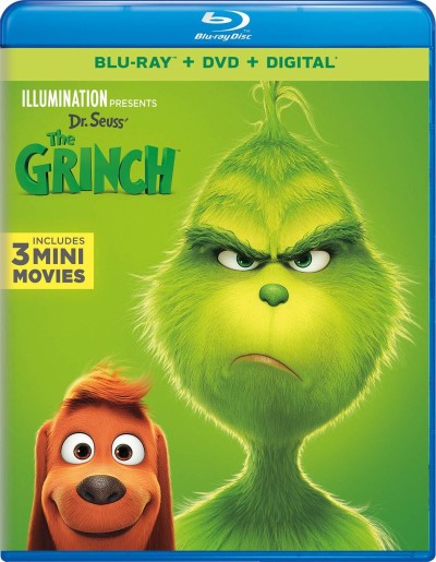 Dr. Seuss' The Grinch (2018)/Benedict Cumberbatch, Rashida Jones, and Kenan Thompson@PG@Blu-ray + DVD