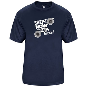 ZIA TEE/MENS - SWEAT NOW - BLUE@- 2XL