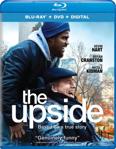 The Upside (2017)/Kevin Hart, Bryan Cranston, and Nicole Kidman@PG-13@Blu-ray + DVD