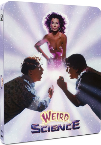 Weird Science (1985) (Arrow Films) (Steelbook)/Anthony Michael Hall, Ilan Mitchell-Smith, and Kelly LeBrock@PG-13@Blu-ray