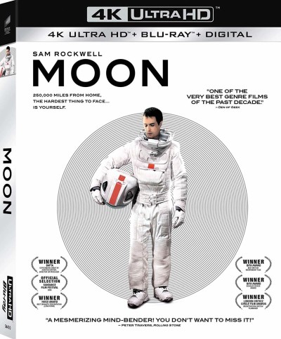 Moon (2009)/Sam Rockwell, Dominique McElligott, and Benedict Wong@R@4K Ultra HD + Blu-ray