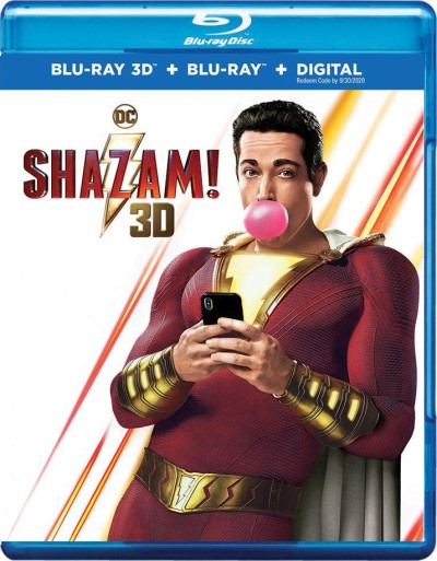 Shazam! (2019)/Zachary Levi, Mark Strong, and Asher Angel@PG-13@Blu-ray 3D + Blu-ray