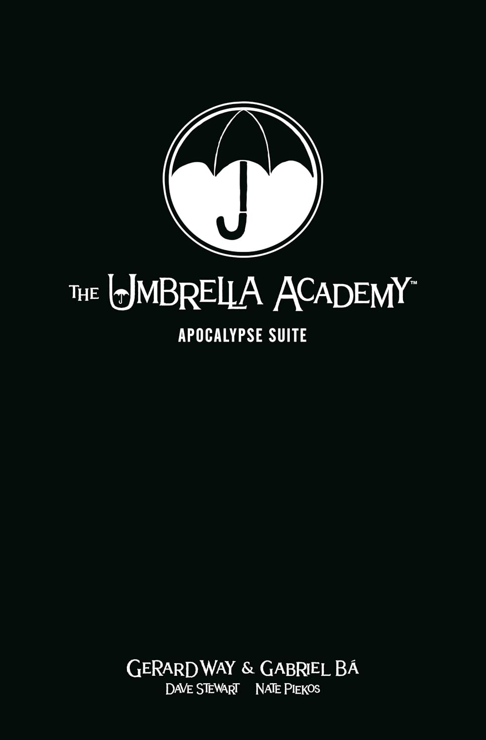 The Umbrella Academy Vol.1: The Apocalypse Suite (2008) (Library Edition)/Gerard Way, Gabriel Bá, and Dave Stewart