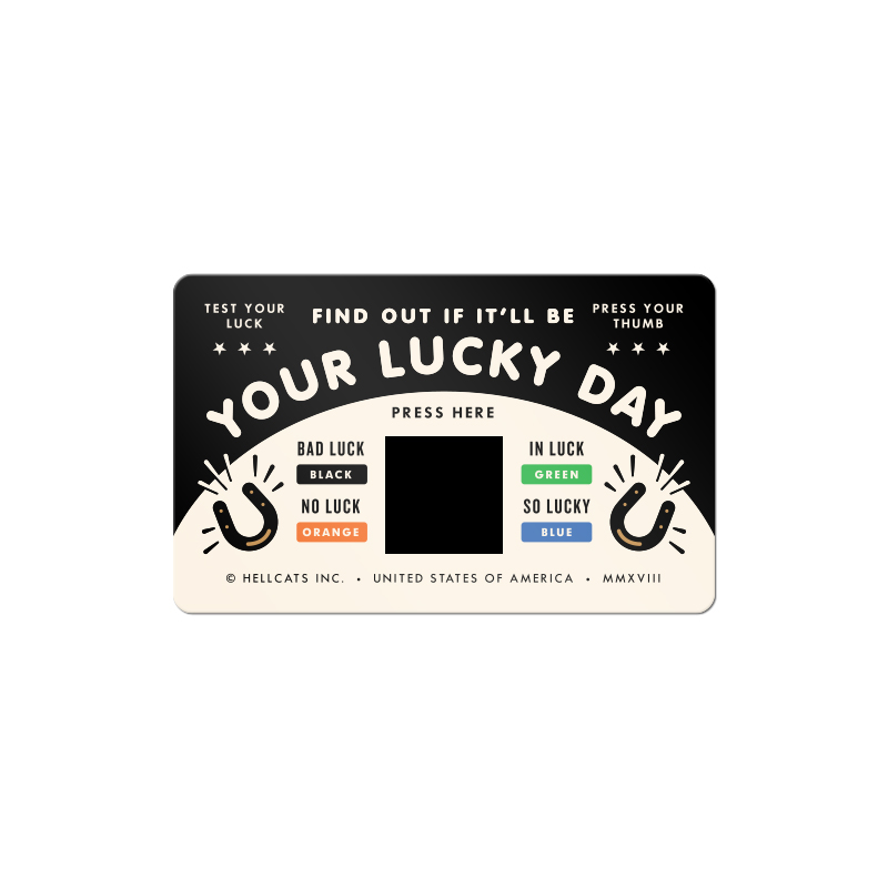 Mood Card/Lucky Day