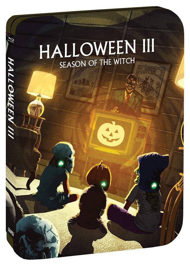Halloween III: Season of the Witch (1982) (SCREAM! Factory) (SteelBook) (Limited Edition)/Tom Atkins, Stacey Nelkin, and Dan O'Herlihy@R@Blu-ray