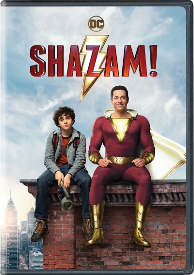 Shazam! (2019) (Walmart Exclusive)/Zachary Levi, Mark Strong, and Asher Angel@PG-13@DVD