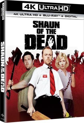 Shaun of the Dead (2004)/Simon Pegg, Nick Frost, and Kate Ashfield@R@4K Ultra HD + Blu-ray