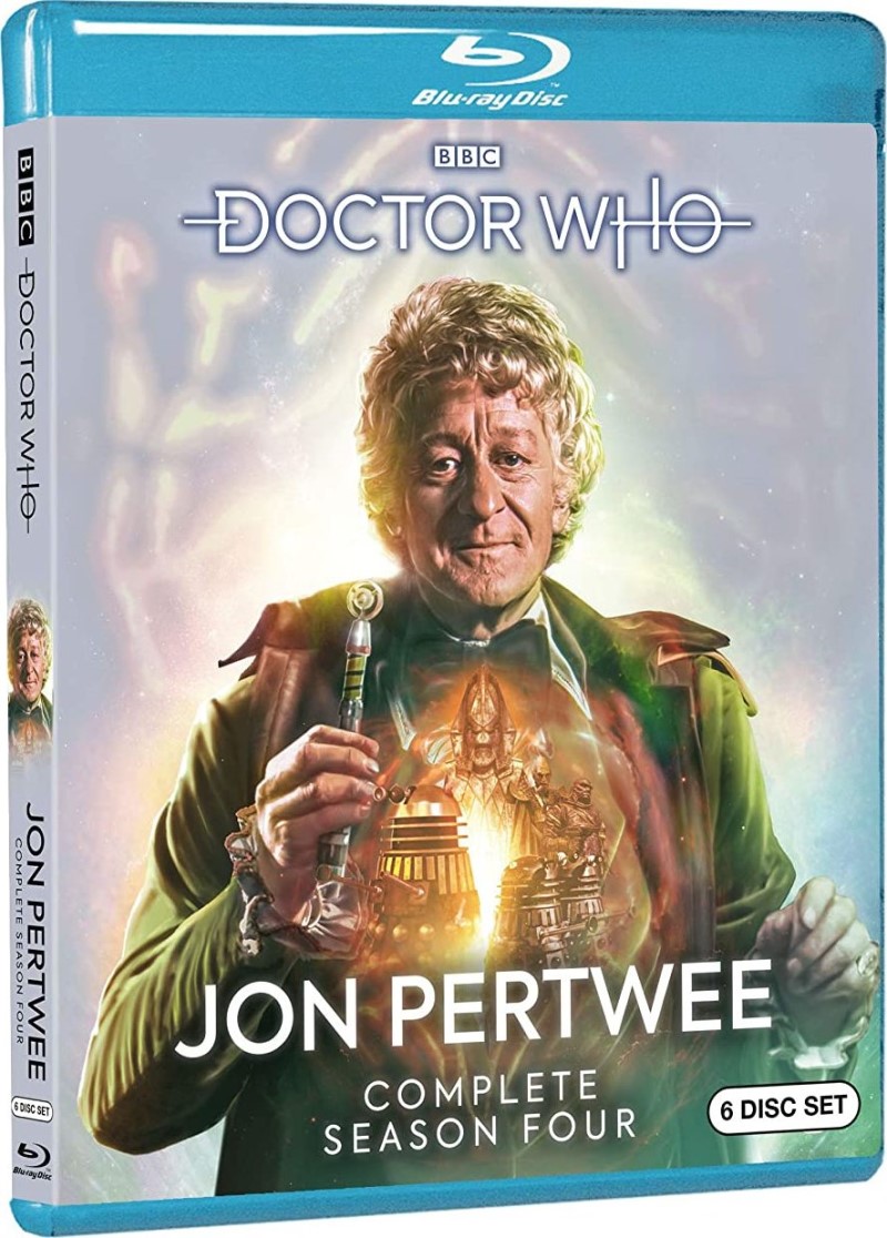Doctor Who: Jon Pertwee - Complete Season Four/Jon Pertwee, Katy Manning, and Nicholas Courtney@Not Rated@Blu-ray