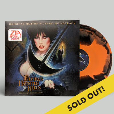 ELVIRA'S HAUNTED HILLS/Soundtrack(Orange & Black Swirl)@Zia Records & Bull Moose co-exclusive@Limited to 200