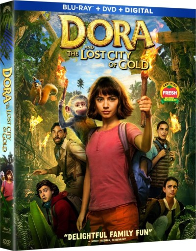 Dora and the Lost City of Gold/Isabela Moner, Eugenio Derbez, and Michael Peña@Pg@Blu-ray + DVD
