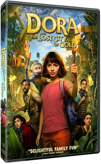 Dora and the Lost City of Gold/Isabela Moner, Eugenio Derbez, and Michael Peña@PG@DVD