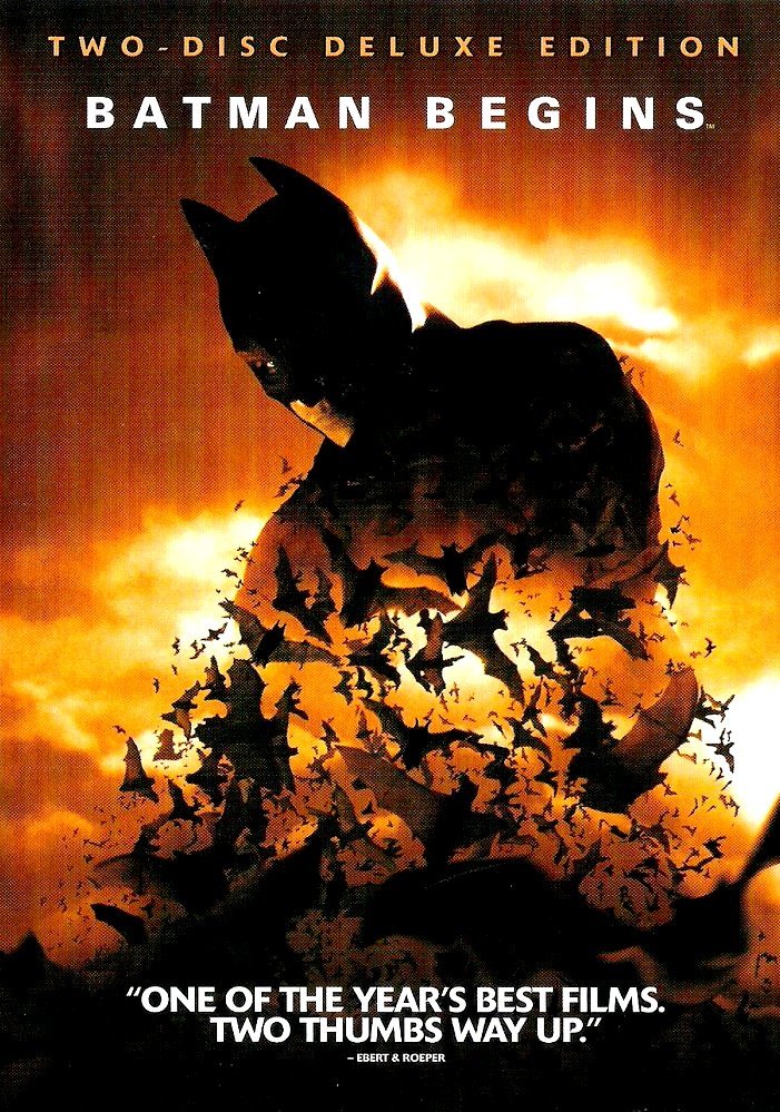 Batman Begins/Holmes/Bale/Oldman@Clr/Ws@Pg13/2 Dvd/Delux