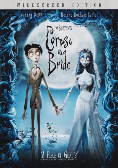 Tim Burton's Corpse Bride (2005)/Johnny Depp, Helena Bonham Carter, and Emily Watson@PG@DVD