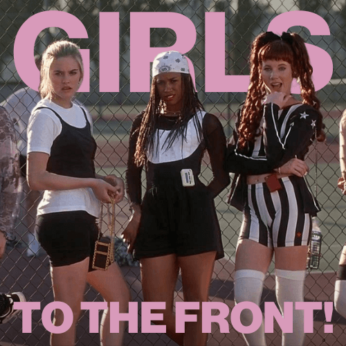 Girls to the Front!